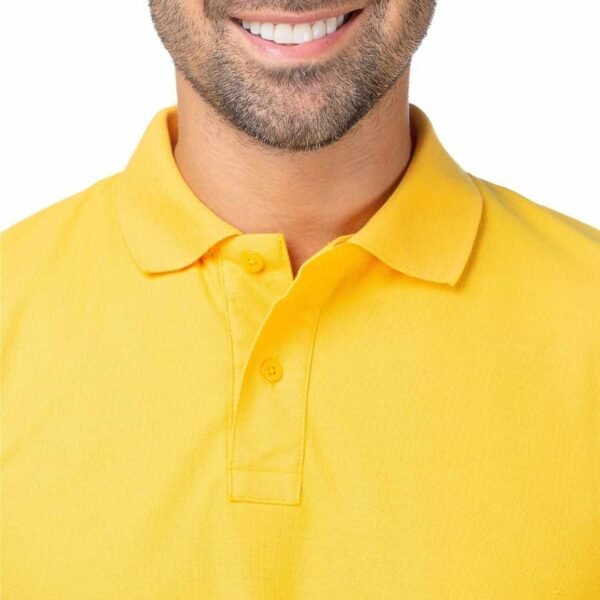 Camiseta Tipo Polo Amarillo Bandera - Imagen 2