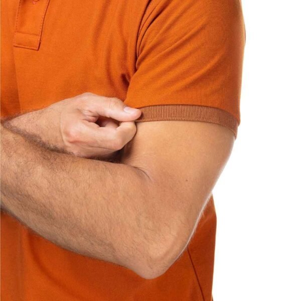 Camiseta Tipo Polo Ladrillo - Imagen 3