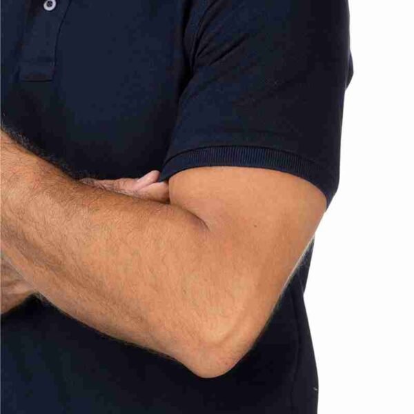 Camiseta Tipo Polo Negra - Imagen 3