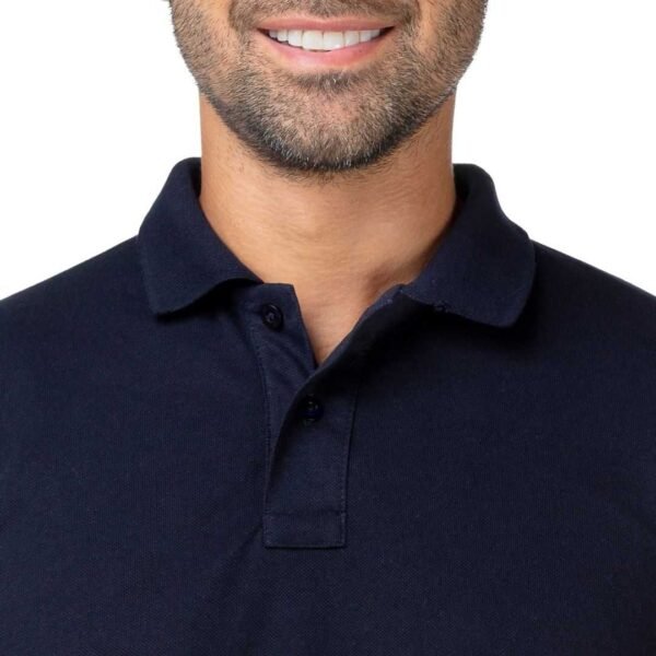 Camiseta Tipo Polo Negra - Imagen 2