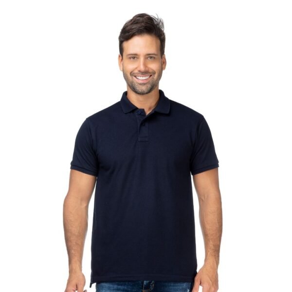 Camiseta Tipo Polo Negra