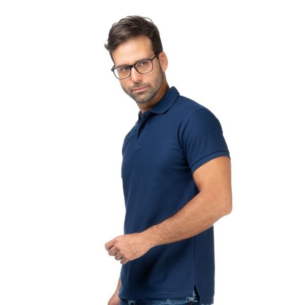 Camiseta Tipo Polo Petróleo - Imagen 4
