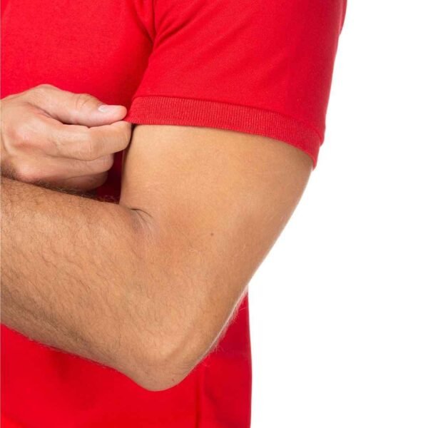 Camiseta Tipo Polo Roja - Imagen 3