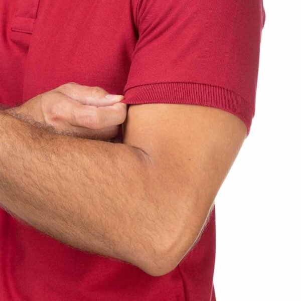 Camiseta Tipo Polo Vinotinto - Imagen 3
